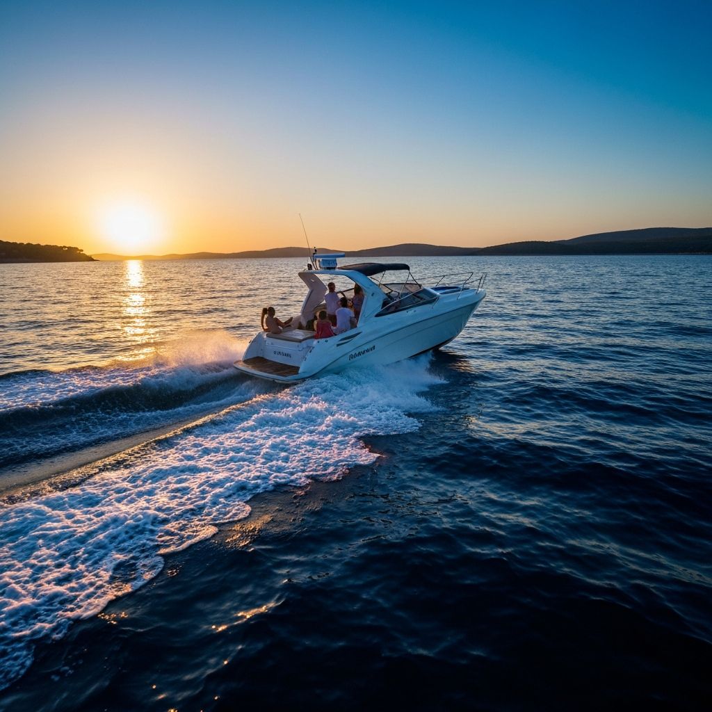 Sunset Speedboat to Hidden Coves
